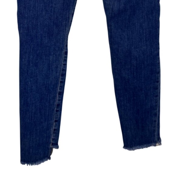 Joe's blue distressed wash Michelle high rise skinny jeans size 27 - Picture 9 of 11